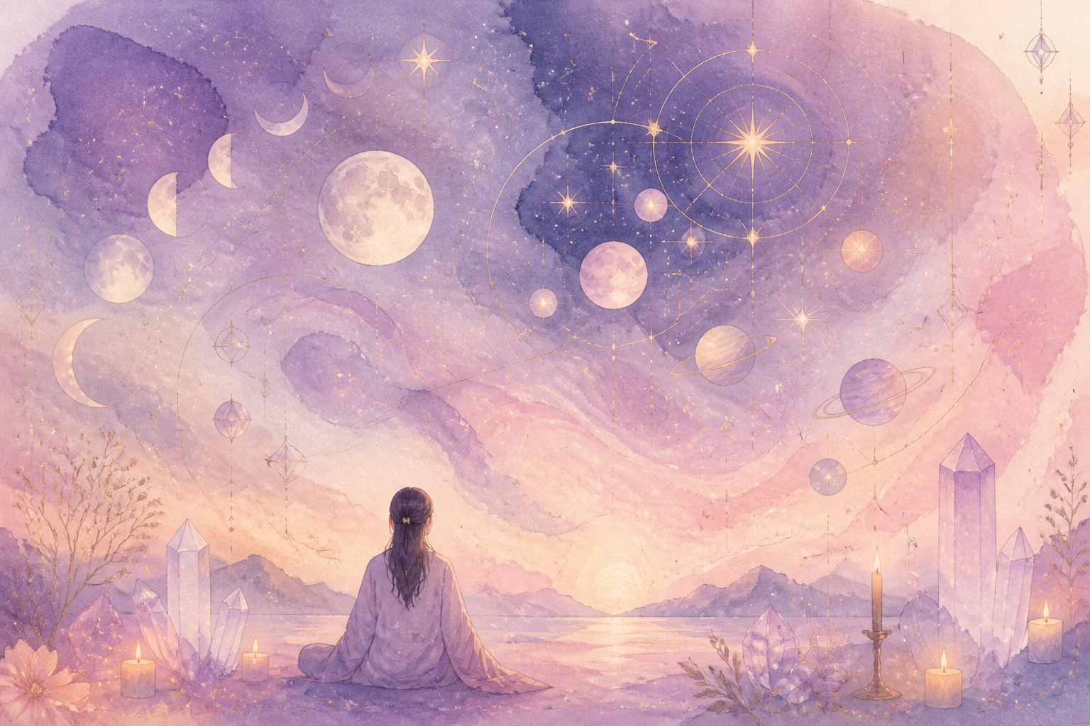 角度が紡ぐ、天体たちの静かな対話