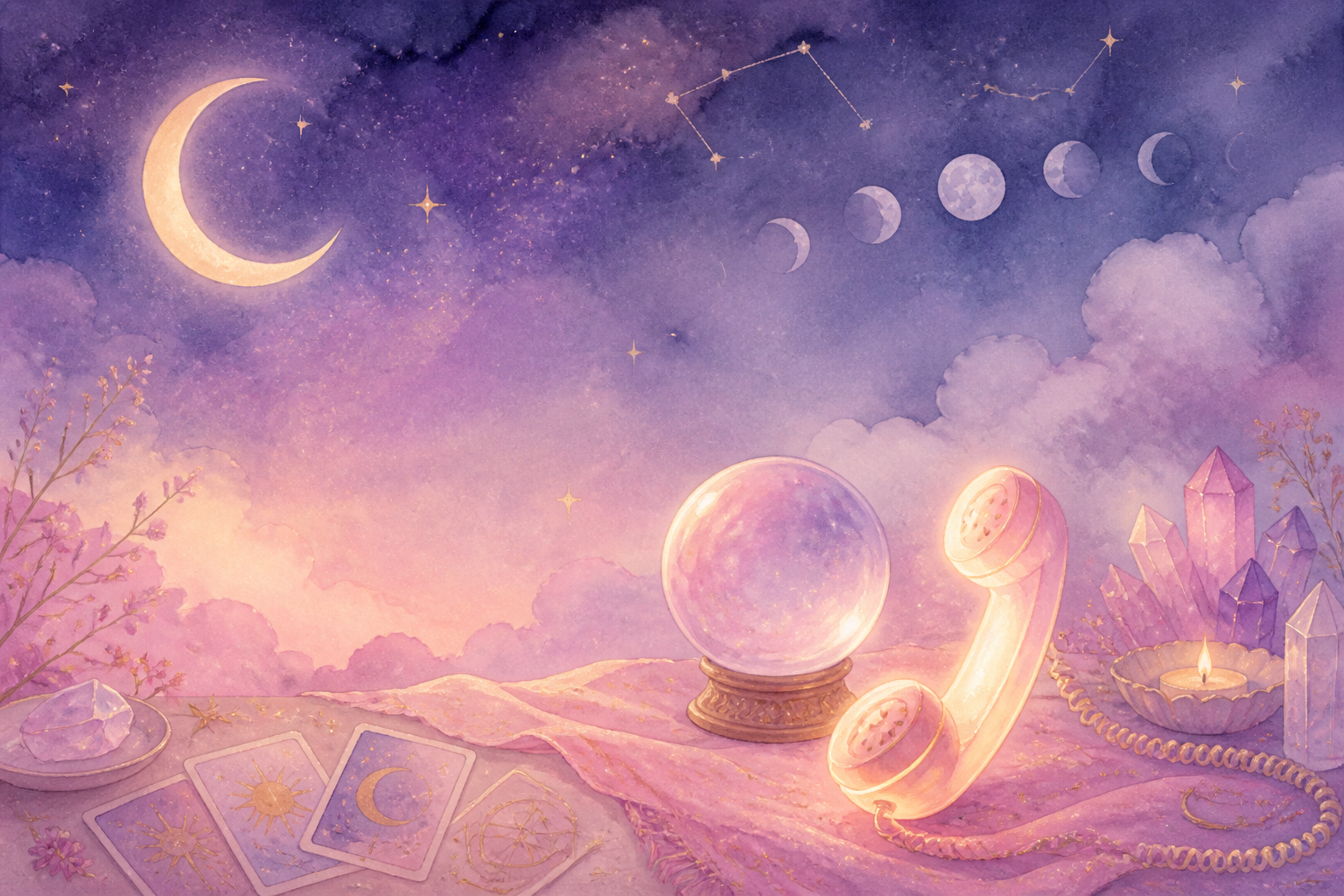 電話占いへの扉を開く、やさしい夜の物語