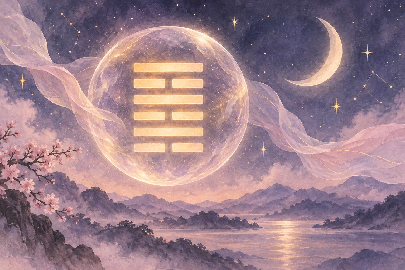 陰陽の線が導く六十四の物語