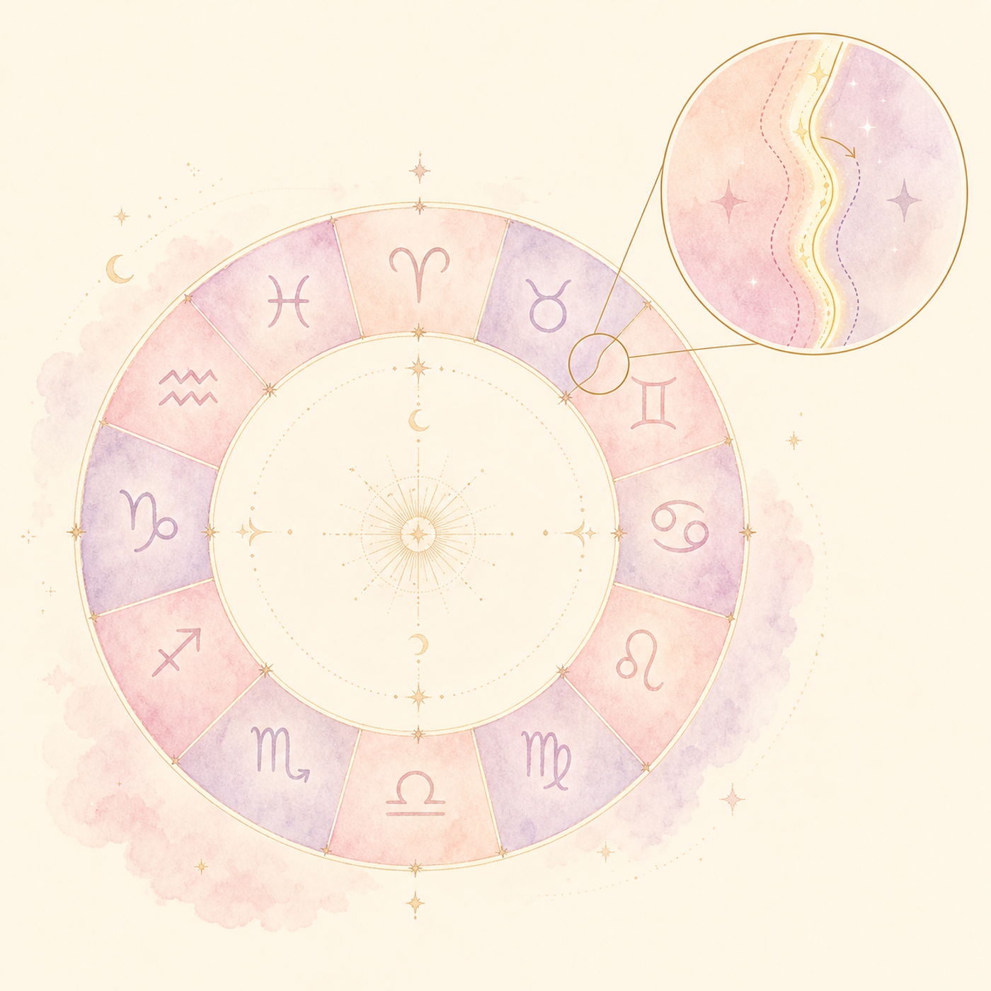 星座の境目は年によって数時間ズレる