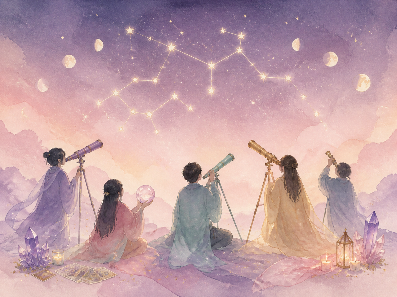 占い師それぞれの視点で描かれる星の物語