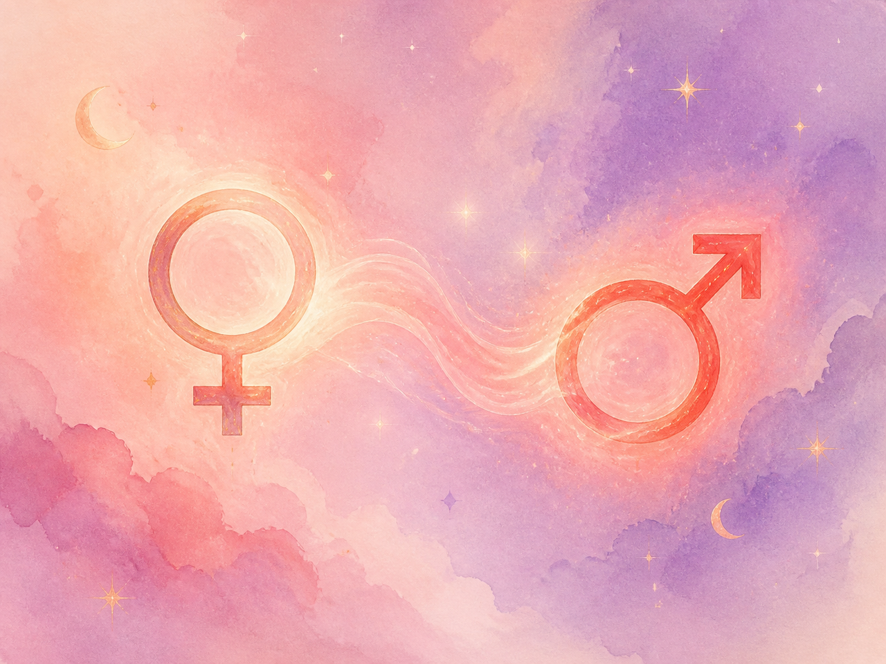 愛される金星と情熱を放つ火星の出会い