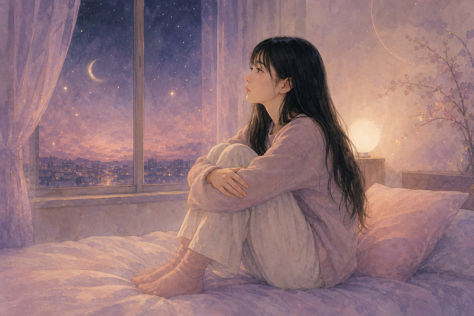 孤独を感じる女性
